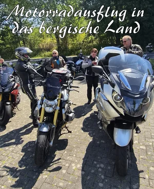 Motorradausflug in das Bergische Land